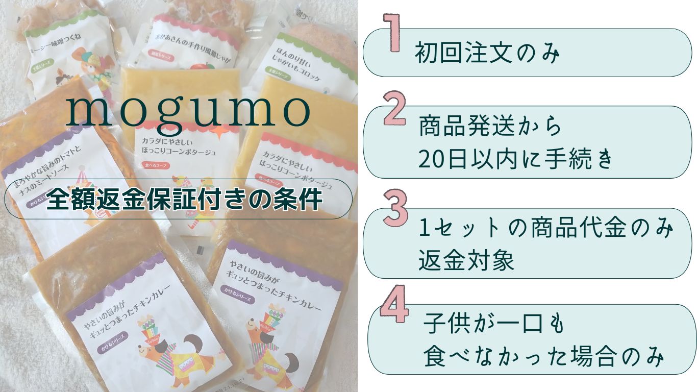 【体験談】モグモは食べないと全額返金！条件と方法&簡単ガイドで始めよう